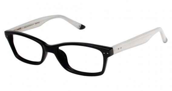 O!O OT06 Eyeglasses, Black w/Cream (10)