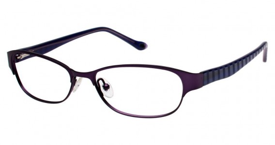 Lulu Guinness L747 Eyeglasses, Violet (VIO)
