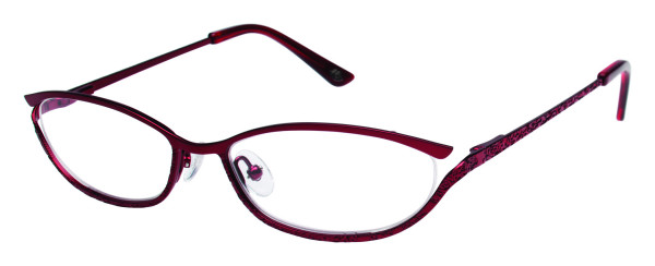Lulu Guinness L748 Eyeglasses, Red (RED)