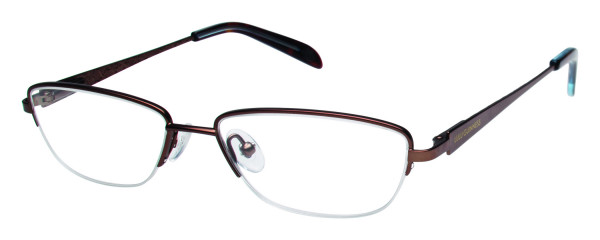 Lulu Guinness L750 Eyeglasses, Brown (BRN)