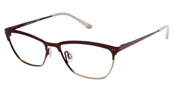 Humphrey's 582156 Eyeglasses, Brown w/Gold (60)