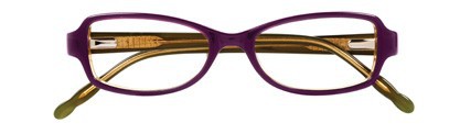 Jessica McClintock JMC 424 Eyeglasses, Eggplant