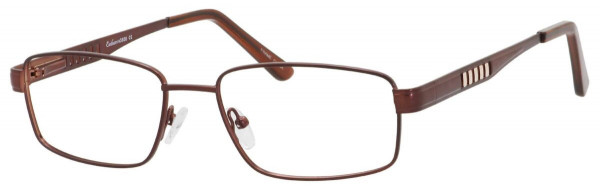 Enhance EN3858 Eyeglasses, Brown/Gold