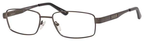 Enhance EN3858 Eyeglasses, Gunmetal/Silver