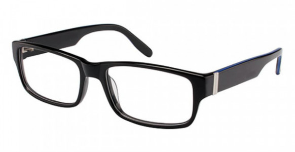 Van Heusen S326 Eyeglasses, Black