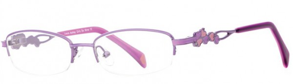 Laura Ashley Be Mine (Girls) Eyeglasses, Purple Haze
