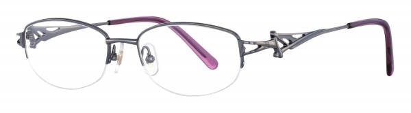 Seiko Titanium T3041 Eyeglasses, 292 Pure Gun Metal