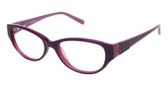 Azzaro AZ30064 Eyeglasses, C2 Purple/Raspberry
