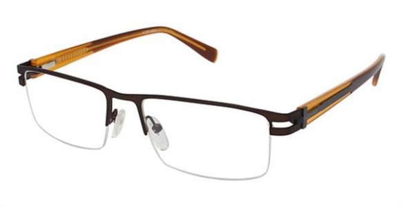 Azzaro AZ30065 Eyeglasses, C3 Brown/Amber