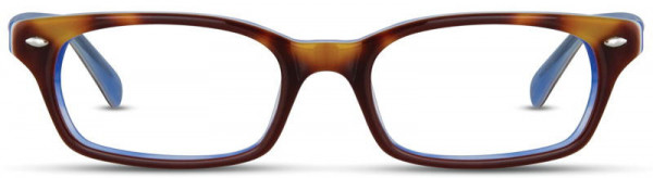 David Benjamin Old School Eyeglasses, Tortoise / Periwinkle