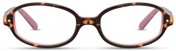 David Benjamin B-Fly Eyeglasses, Tortoise / Pink