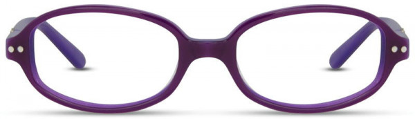 David Benjamin B-Fly Eyeglasses, 2 - Plum / Violet
