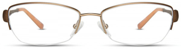 Cote D'Azur Boutique-178 Eyeglasses, 3 - Gold / Brown