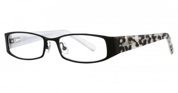 Dereon DOC322 Eyeglasses, 001 Shiny Black