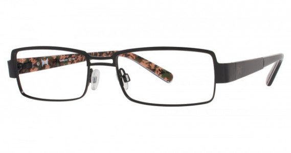 TapouT TAPMO107 Eyeglasses, 001 Satin Black