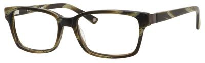 Banana Republic Germain Eyeglasses, 0EUX(00) Olive Horn