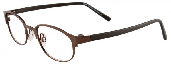 Takumi TK914 Eyeglasses, SATIN DARK BROWN