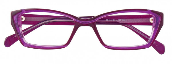 EasyClip EC293 Eyeglasses, 080 - Pink & Purple