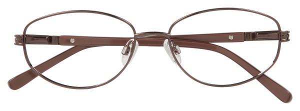 ClearVision RACHEL Eyeglasses, Brown
