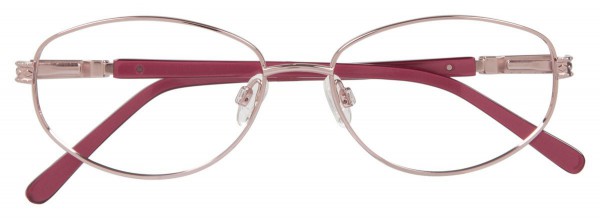 ClearVision RACHEL Eyeglasses, Rose