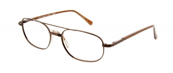 ClearVision VINCE Eyeglasses, Brown