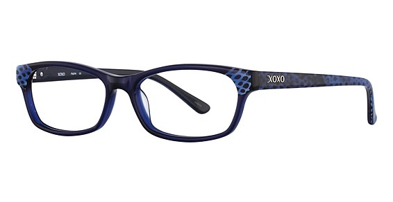 XOXO Aspire Eyeglasses, BLBK Blue Black