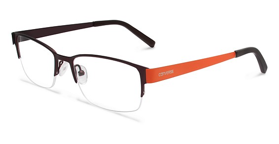 Converse Q012 Eyeglasses, Matte Brown