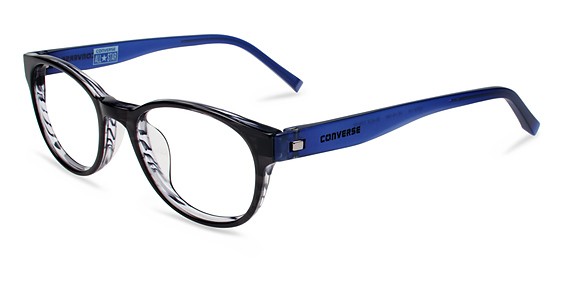 Converse Q014 UF Eyeglasses, Black Stripe