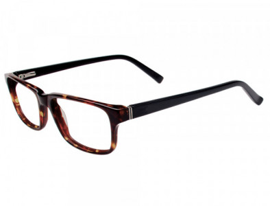 Club Level Designs CLD9138 Eyeglasses, C-1 Tortoise/Black