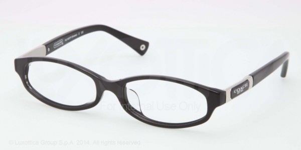 Coach HC6037F KINSLEE (F) Eyeglasses, 5002 BLACK (BLACK)