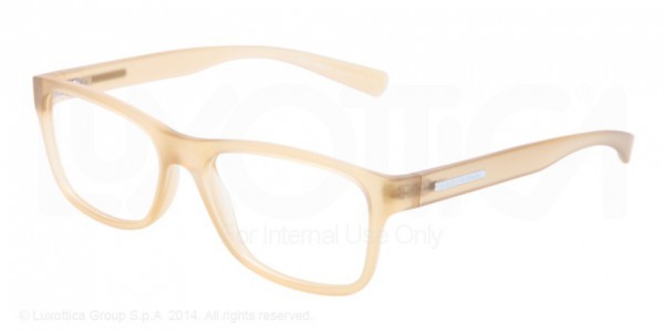 Dolce & Gabbana DG5005 YOUNG&COLOURED Eyeglasses, 2726 MATTE TRANSPARENT SAND (LIGHT BROWN)