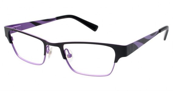 Jalapenos On Fire Eyeglasses, Black/Purple