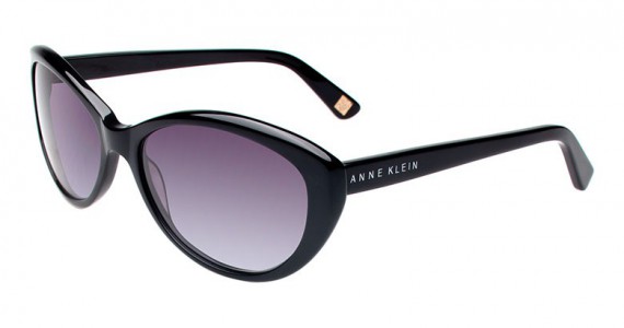 Anne Klein AK7009 Sunglasses, 001 Black