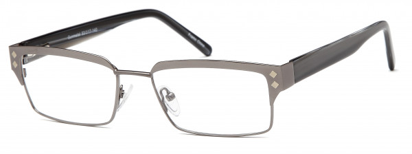 Di Caprio DC112 Eyeglasses, Gunmetal