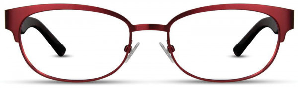 Adin Thomas AT-272 Eyeglasses, 3 - Red / Black