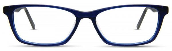 Adin Thomas AT-270 Eyeglasses, 3 - Cobalt / Black