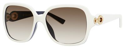 Christian Dior Diorissimo 1/N/S Sunglasses, 0F15(SL) Ivory Blue