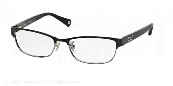 Coach HC5033 ALYSON Eyeglasses, 9077 SATIN BLACK (BLACK)
