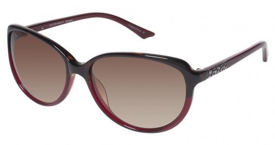 Brendel 906028 Sunglasses, Brown W/ Red (65)