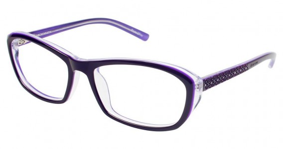Brendel 903021 Eyeglasses, Brown w/Purple (50)