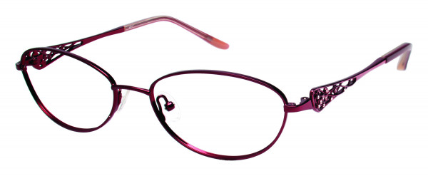 Tura R110 Eyeglasses, Burgundy (BUR)