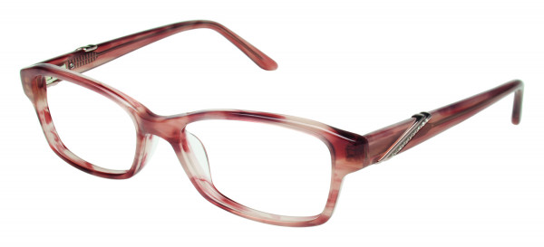 Tura R312 Eyeglasses, Rose Horn (ROS)
