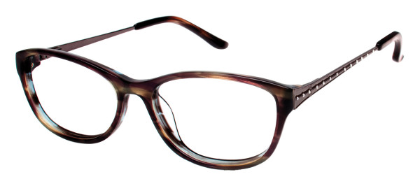 Tura R512 Eyeglasses, Horn (HRN)