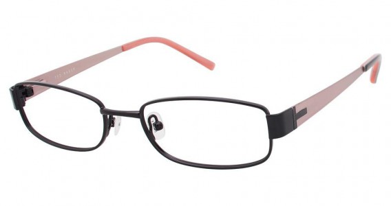 Ted Baker B224 Eyeglasses, Black/Hot Pink (BLK)