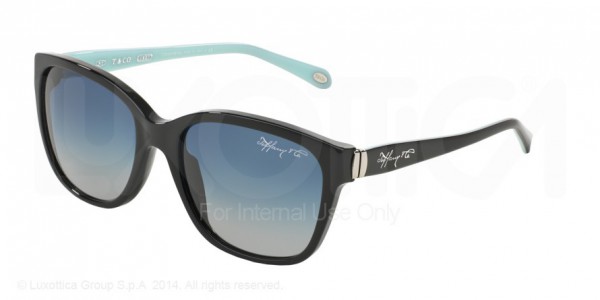 Tiffany & Co. TF4083 Sunglasses, 80014L BLACK (BLACK)