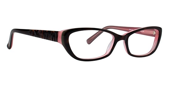 XOXO Chameleon Eyeglasses, BRHP Brown Horn Pink
