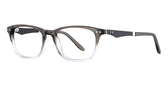 Miyagi 2541 Christian Eyeglasses, Grey Frade/ Carbon Fiber