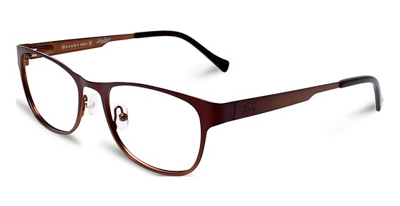 Lucky Brand Pacific Eyeglasses, Brown Gradient