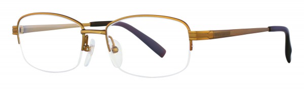 Seiko Titanium T1049 Eyeglasses, 352 Gold Brown Matte