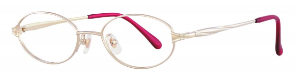 Seiko Titanium T3034 Eyeglasses, 001 Gold
